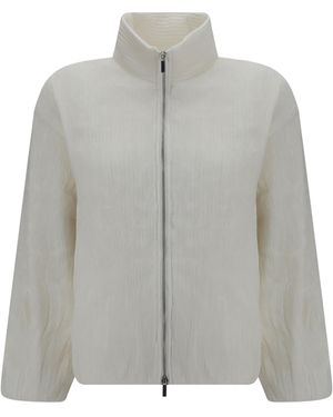 GONGDID DESIGN Short Padded Jacket - Gray