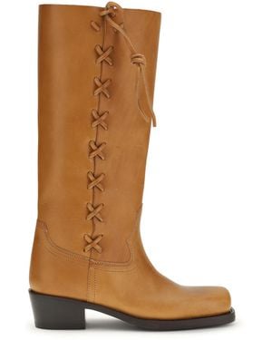 Paris Texas Roxanne Boots - Brown