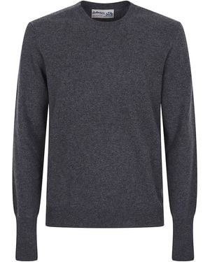 Ballantyne Round Neck Pullover - Gray