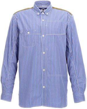 Junya Watanabe Patchwork Shirt - Blue