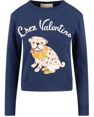 Valentino Chez Jumper - Blue
