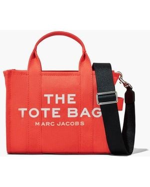 Marc Jacobs Tote Bag Cotton Canvas - Red