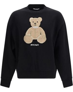 Palm Angels Bear Sweatshirt - Black