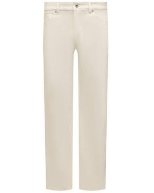 Jil Sander Straight-Leg Denim Trousers With Five-Pocket Design - Natural