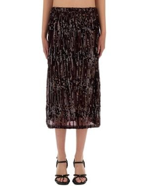 Baum und Pferdgarten Midi Skirt Jaino - Black