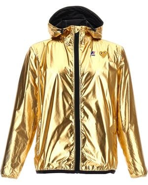 COMME DES GARÇONS PLAY X K Way Jacket - Metallic