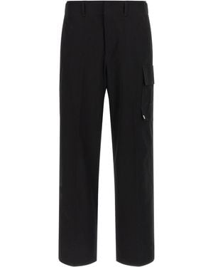 Fendi Gabardine Trousers - Black
