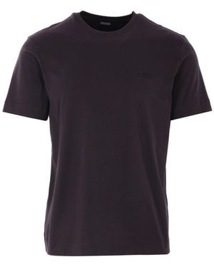 ZEGNA T-Shirts And Polos - Black
