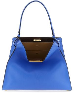 Fendi Way' Medium Handbag - Blue