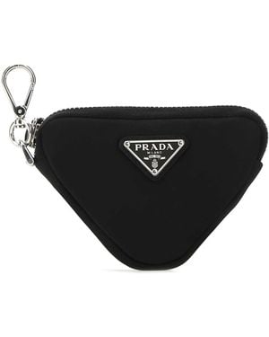 Prada Prada Milano Coin Purse - Black