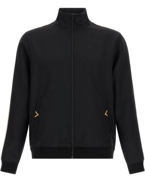 Valentino Garavani Polyester Sweatshirt Clothing - Black