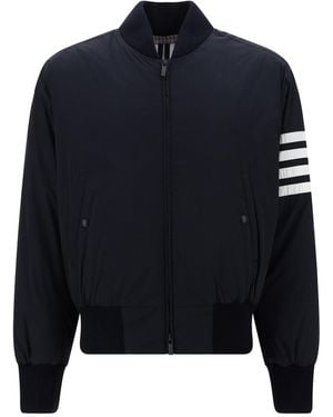 Thom Browne Bomber Jacket - Blue
