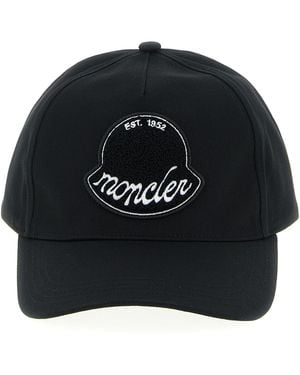Moncler Cotton Cap (Baseball Hat) - Black