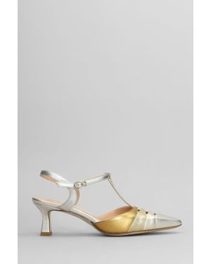 Julie Dee Court Shoes - Metallic