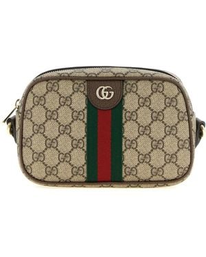 Gucci Polyethylene Crossbody Bag - Gray