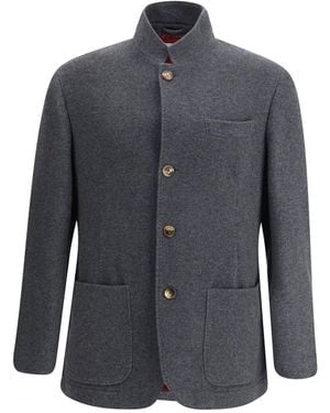 Brunello Cucinelli Cashmere Jackets - Grey