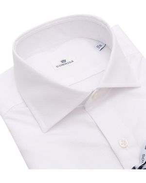 Sonrisa Shirt Cotton - White