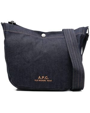 A.P.C. Bum Bag - Blue
