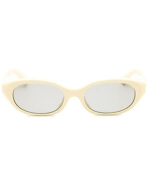 Burberry Frame And Lens Sunglasses - White