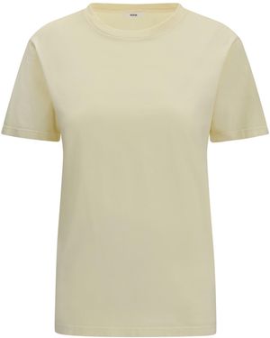 Rier Cotton Short-Sleeve T-Shirt T-Shirts - White