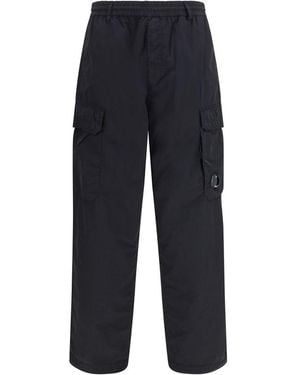 C.P. Company Polyamide Cargo Trousers - Blue