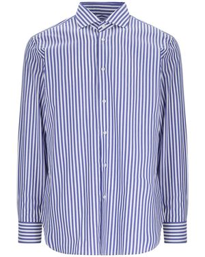 Laboratorio Del Carmine Shirts Cotone - Blue