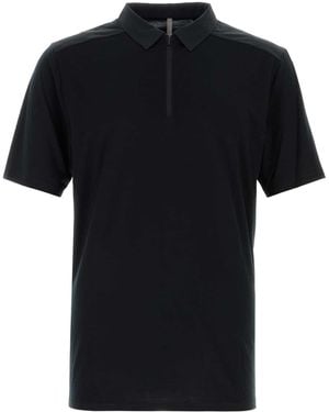 Arc'teryx Wool Blend Polo Shirt - Black