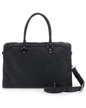 Balenciaga Handbag Grainy Leather Calf Handbags - Black