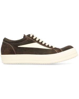 Rick Owens Sneakers Low-Top Concordians Runway Vintage - White