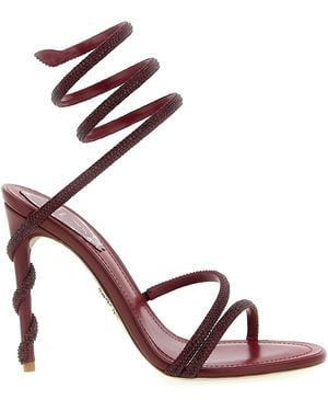 Rene Caovilla Margot Heel Sandal - Pink