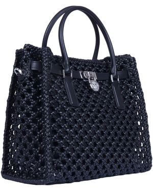 Michael Kors Lg Satchel Handbag - Blue