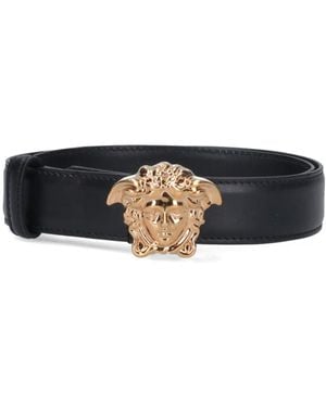 Versace La Medusa Belt - Black