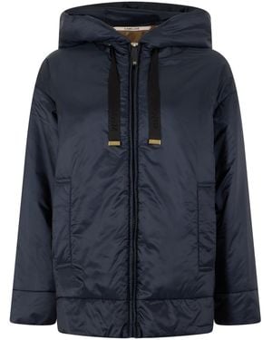 Max Mara Padded Jacket Polyester Puffer - Blue
