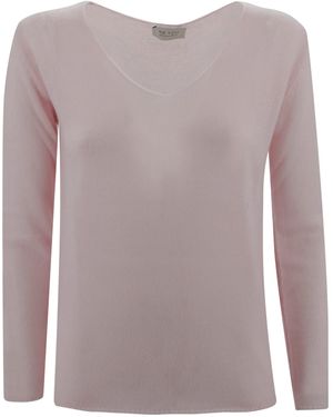 Be You Cloud Cashmere V-Neck Sweater - Multicolor