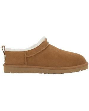 UGG Mules Classic Micro Synthetic Material - Brown