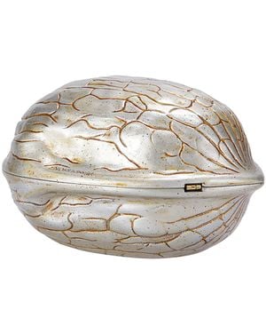 JW Anderson Walnut Clutch - White
