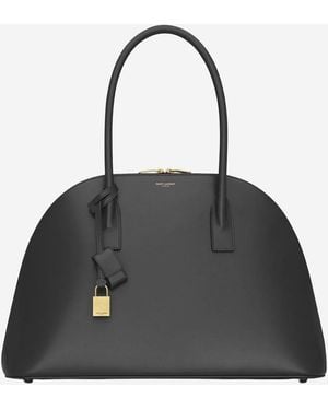 Saint Laurent Leather Sac De Jour Bag Handbags - Black