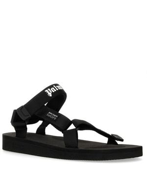 Palm Angels Palm Angels Rubber-Soled Sandal - Black