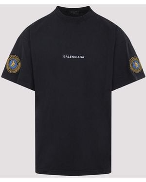 Balenciaga Oversized T-Shirt - Black