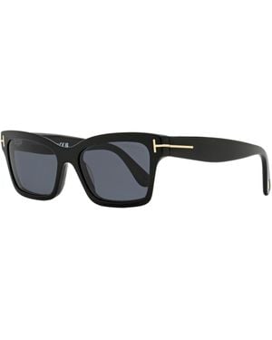 Tom Ford Mikel Sunglasses Tf1085 01A 54Mm Ft1085 Plastic (Acetate) - Black