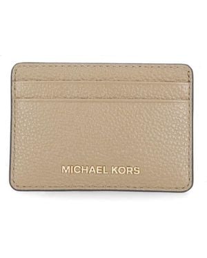 Michael Kors Jet Set Card Holder - Natural