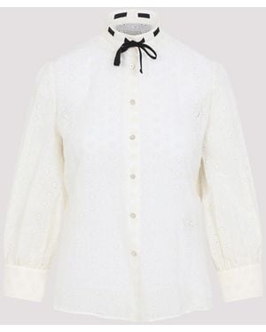 Valentino Cotton Shirt - White