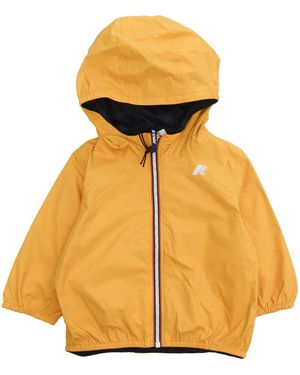 K-Way Ecoplus Waterproof Jacket Nylon Lining Short Puffer - Yellow