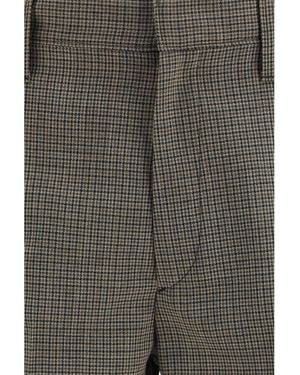 Prada Tailored Wool Trousers - Grey