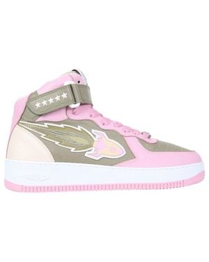 ENTERPRISE JAPAN Rocket Mid Sneakers Light Thermoplastic Material Sneakers - Pink