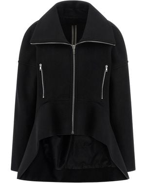 Rick Owens Draculimo' Coat - Black