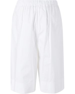 MEIMEIJ Bermuda Cotone Short - White