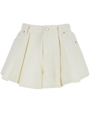 Sea Denim Shorts Stasia - White