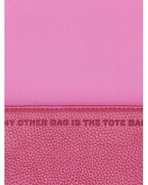 Marc Jacobs Crossbody Bag Fuchsia Grain Leather Crossbody-Bags - Pink