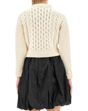 Patou Patou Wool And Cashmere Blend Sweater - White